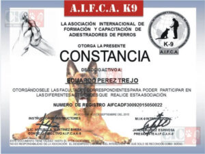 Experiencia de instructor Canino Eduardo Pérez en Centro Integral Canino Ixtapaluca 5